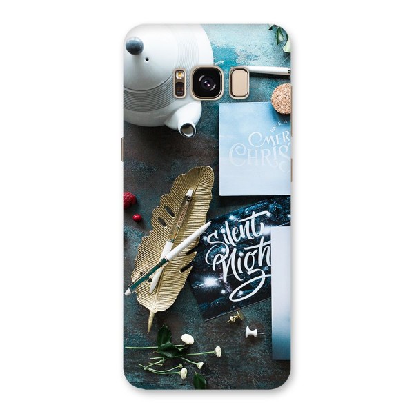 Silent Night Celebrations Back Case for Galaxy S8